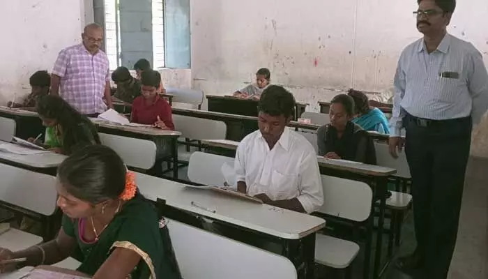Done: ప్రశాంతంగా NMMS పరీక్ష Done: ప్రశాంతంగా NMMS పరీక్ష