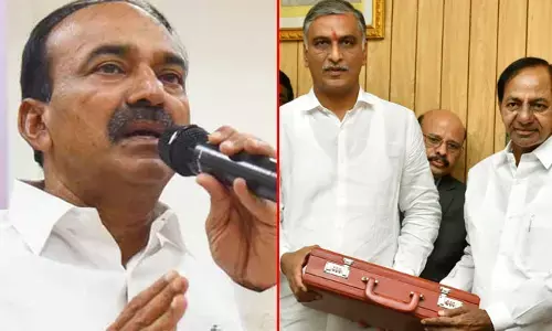 Telangana Budget 2023 : ఈటల రియాక్షన్ ఇదే!