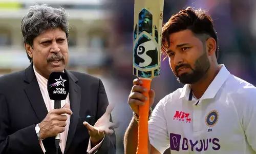 రిషబ్ పంత్ కోలుకోగానే అతని చెంప మీద గట్టిగా కొట్టాలనుకున్న: Kapildev