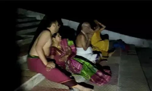ఫ్లాష్​..ప్లాష్​...నాగార్జునసాగర్‌లో ముగ్గురు గల్లంతు