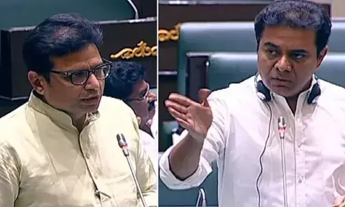 మంత్రి కేటీఆర్ vs శ్రీధర్‌బాబు.. ఇద్దరి మధ్య అసెంబ్లీలో మాటల యుద్ధం