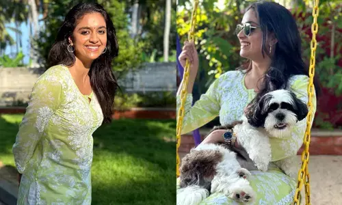 Keerthy Suresh: ప్రకృతితో మమేకమైన మహానటి.. వీడియో వైరల్