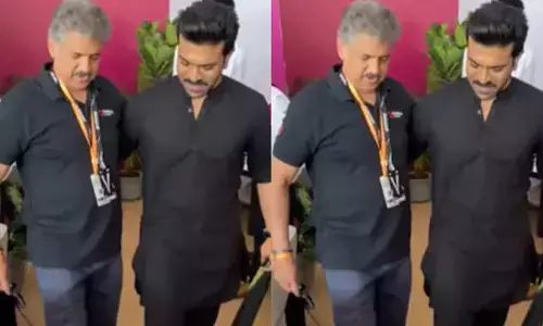 రామ్ చరణ్‌తో కలిసి నాటు నాటు పాటకు స్టెప్పులేసిన ఆనంద్ మహేంద్ర.. వీడియో వైరల్!