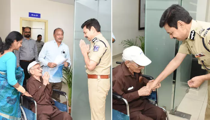 మానవత్వంతో స్పందించిన రాచకొండ కమిషనర్ మానవత్వంతో స్పందించిన రాచకొండ కమిషనర్