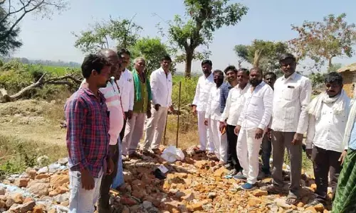 20 లక్షలతో గ్రామపంచాయతీ నూతన భవనం నిర్మాణం...