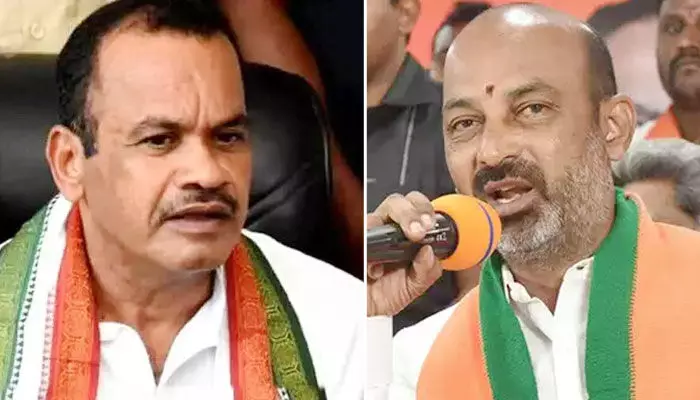 ఎంపీ కోమటిరెడ్డి వ్యాఖ్యలపై బండి సంజయ్ స్ట్రాంగ్ రియాక్షన్ ఎంపీ కోమటిరెడ్డి వ్యాఖ్యలపై బండి సంజయ్ స్ట్రాంగ్ రియాక్షన్