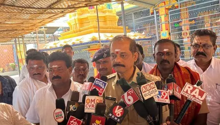 మేళ్లచెరువు జాతరకు పటిష్టమైన బందోబస్తు మేళ్లచెరువు జాతరకు పటిష్టమైన బందోబస్తు