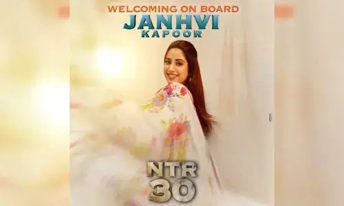 NTR 30లో జాన్వీకపూర్.. కొరటాల శివ ట్వీట్ వైరల్!