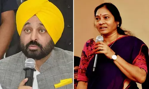 పంజాబ్ సీఎం దోచుకోవడం నేర్చుకోవడానికి వస్తున్నారేమో?