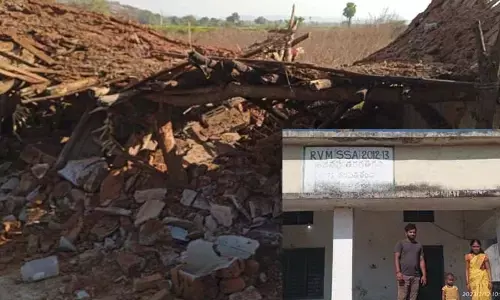 నీడనిచ్చే గూడు చెదిరింది.. బతుకు భారమైంది..