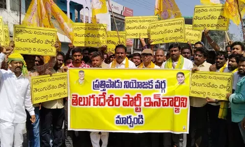 Prathipadu Tdp: మా ఇంఛార్జిని మార్చండి మహాప్రభో..?