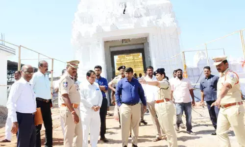 బ్రహ్మోత్సవాల ఏర్పాట్లపై అలసత్వం వద్దు:   కలెక్టర్ అమోయ్ కుమార్