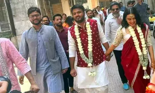రాజకీయ నేతను సీక్రెట్‌గా పెళ్లాడిన ప్రముఖ నటి.. ఫొటోస్ వైరల్