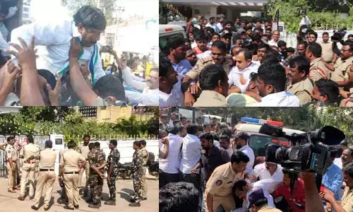 Kadapaలో ఉద్రిక్తత.. భారీగా పోలీసుల మోహరింపు..టీడీపీ నేతల అరెస్ట్