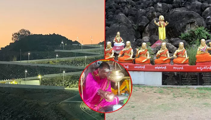 శివరాత్రికి సింగారించుకున్న సిద్ధులగుట్ట.. శివరాత్రికి సింగారించుకున్న సిద్ధులగుట్ట..