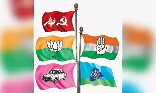 తలోదారి.. ఎవరికి వారీగా వ్య వహరిస్తున్న జాతీయ పార్టీల నేతలు