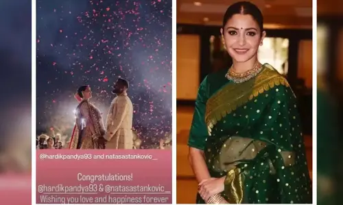 హార్దిక్ పాండ్యాకు వివాహ విషెస్ చెప్పిన అనుష్క శర్మ..