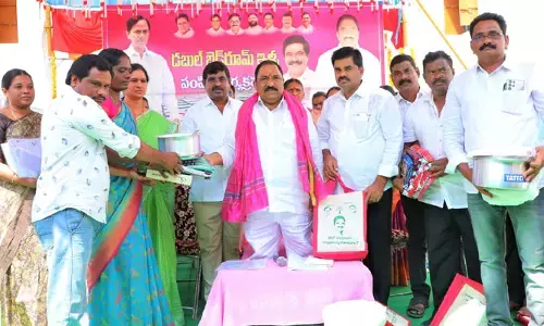 పేదోడి సొంతింటి కల సాకారమే కేసీఆర్ లక్ష్యం: ఎమ్మెల్యే సండ్ర