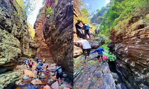 ఆద్యంతం థ్రిల్లింగ్‌...శేషాచలం ట్రెక్కింగ్..!
