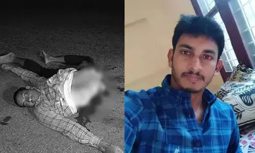 రోడ్డు ప్రమాదంలో యువకుడు స్పాట్ డెడ్..