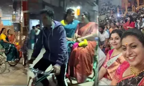 Video Viral: కాశీ వీధుల్లో Minister Roja.. రిక్షాలో ప్రయాణం