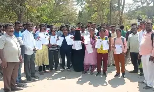 మరోసారి ఎస్సై, కానిస్టేబుల్ అభ్యర్థుల ఆందోళన