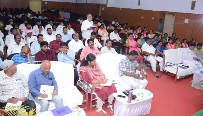 నిజామాబాద్ బల్ధియాలో రూ. 272 కోట్ల అంచనా బడ్జెట్ కు ఆమోదం.. నిజామాబాద్ బల్ధియాలో రూ. 272 కోట్ల అంచనా బడ్జెట్ కు ఆమోదం..