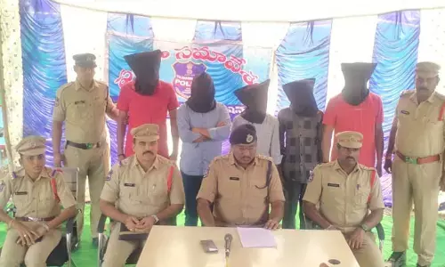 అంతరాష్ట్ర గంజాయి ముఠా అరెస్ట్..