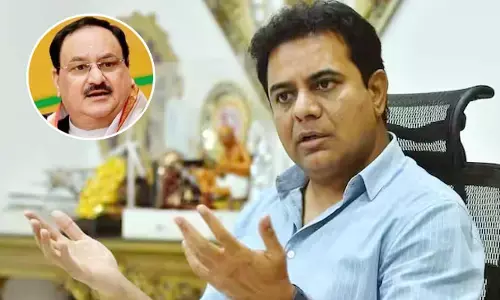 ఇంకా ఎన్ని ఫేక్ ముచ్చట్లు చెప్తారు సార్.. నడ్డాపై కేటీఆర్ ఫైర్
