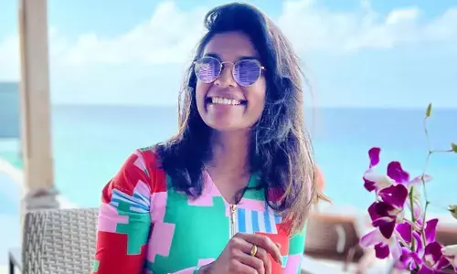 డిజైనర్ ప్రీతంతో ఓ ఫ్యాషన్ షోకు హాజరైన శ్రీజ కొణిదెల