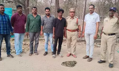 218 గ్రాముల గంజాయి పట్టివేత..