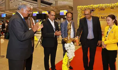 శంషాబాద్ విమానాశ్రయం నుంచి నోక్ ఎయిర్ విమాన సర్వీసులు ప్రారంభం..
