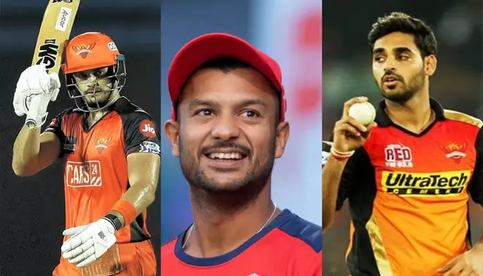 IPL 2023..SRH కొత్త కెప్టెన్గా భువనేశ్వర్కే ఆకాశ్ చోప్రా ఓటు IPL 2023..SRH కొత్త కెప్టెన్గా భువనేశ్వర్కే ఆకాశ్ చోప్రా ఓటు