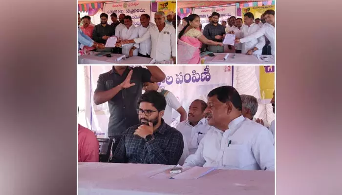 కలెక్టర్ సాక్షిగా... ప్రజాప్రతినిధుల స్థానంలో వారి కుటుంబ సభ్యులు..!