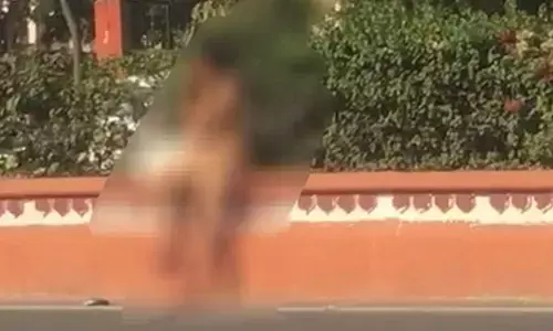 పోస్టింగ్ ఆర్డర్‌ ఇవ్వడం లేదని నగ్నంగా నిరసన తెలిపిన నర్స్..