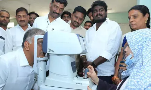 విజయవంతంగా కొనసాగుతున్న కంటి వెలుగు: మంత్రి హరీష్ రావు