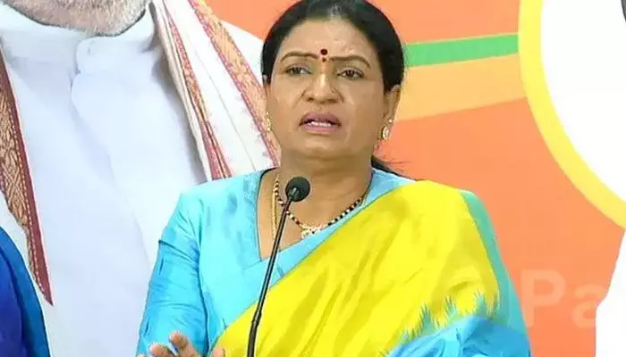 బీజేపీ అధికారంలోకి వస్తే ఆ ప్రాజెక్టు పూర్తి చేస్తాం: డీకే అరుణ బీజేపీ అధికారంలోకి వస్తే ఆ ప్రాజెక్టు పూర్తి చేస్తాం: డీకే అరుణ
