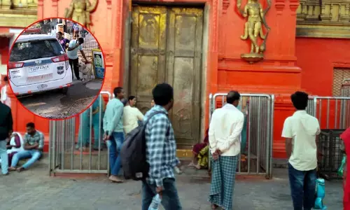 కొండగట్టు ఆలయంలో చోరీ : 15 కిలోల వెండి విగ్రహాలు మాయం