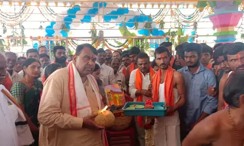 ఆంజనేయ స్వామి విగ్రహాన్ని ఆవిష్కరించిన స్పీకర్ పోచారం