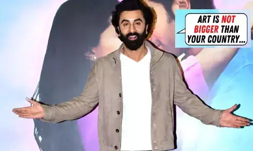 దేశం కంటే కళ పెద్దది కాదు: రణబీర్