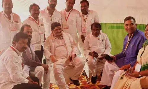 ఏఐసీసీ ప్లీనరీలో జిల్లా నేతలు