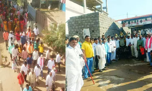 బైంసాలో ఘనంగా ఊరేగిన పాంఢ్రీ మైసమ్మ బోనాలు..!