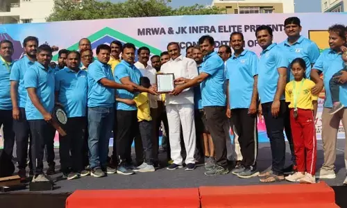 మాతృ శ్రీ నగర్ లో 5కె రన్.. పాల్గొన్న ఎమ్మెల్యే గాంధీ