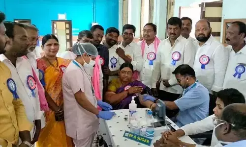 ఉచిత వైద్య శిబిరానికి విశేష స్పందన..