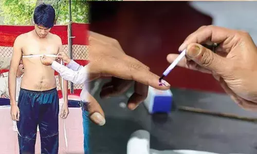 Ap News: ఎన్నికల రోజే దేహదారుఢ్య పరీక్షలా!