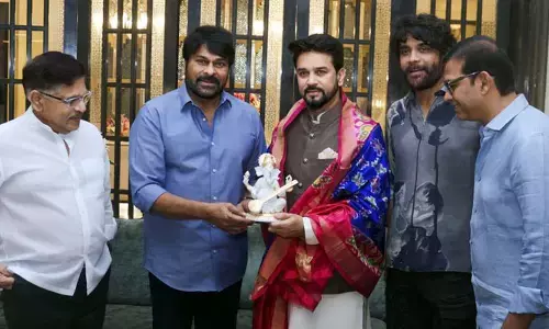 చిరంజీవి నివాసానికి కేంద్రమంత్రి