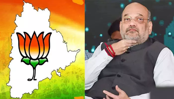 అమిత్ షాతో ముగిసిన టీ-బీజేపీ నేతల భేటీ.. చర్చించిన అంశాలు ఇవే! అమిత్ షాతో ముగిసిన టీ-బీజేపీ నేతల భేటీ.. చర్చించిన అంశాలు ఇవే!