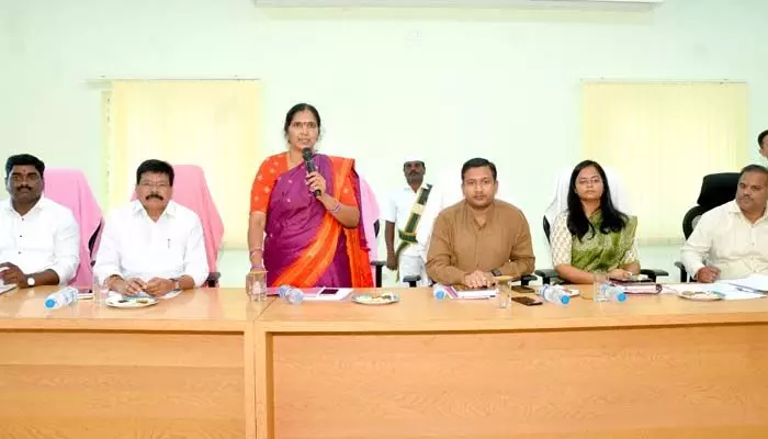 అభివృద్ధిలో మెదక్ దూసుకెళ్తోంది: ఎమ్మెల్యే పద్మా దేవేందర్ రెడ్డి అభివృద్ధిలో మెదక్ దూసుకెళ్తోంది: ఎమ్మెల్యే పద్మా దేవేందర్ రెడ్డి