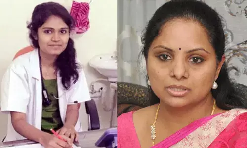 డాక్టర్ ప్రీతి తల్లిదండ్రులకు MLC కవిత లేఖ