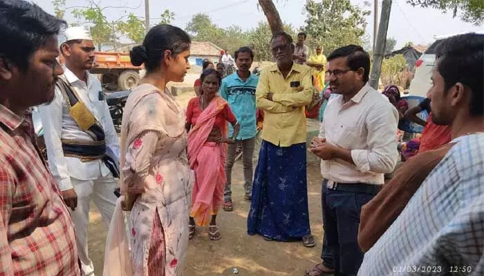 బెజ్జూర్ మండలంలో పర్యటించిన అదనపు కలెక్టర్ చ హత్ బాచ్పేయి.. బెజ్జూర్ మండలంలో పర్యటించిన అదనపు కలెక్టర్ చ హత్ బాచ్పేయి..